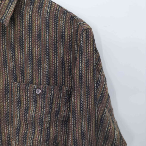 ミッソーニ MISSONI 総柄 レギュラーカラーシャツ メンズ EUR:48